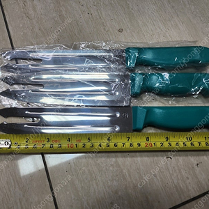 특수 캠핑 다용도 식칼 치즈칼 소세지칼 고기칼 3개일괄 / 경기광주