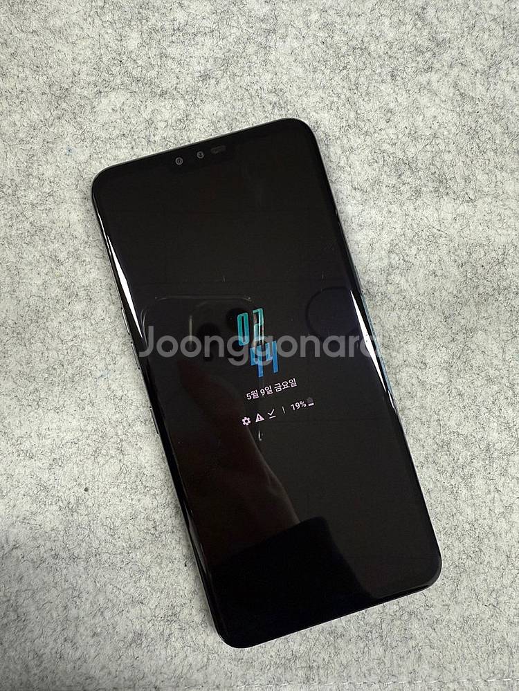 (미파손)LG V50 블랙 128G 깨끗한 A급 가성비...--3