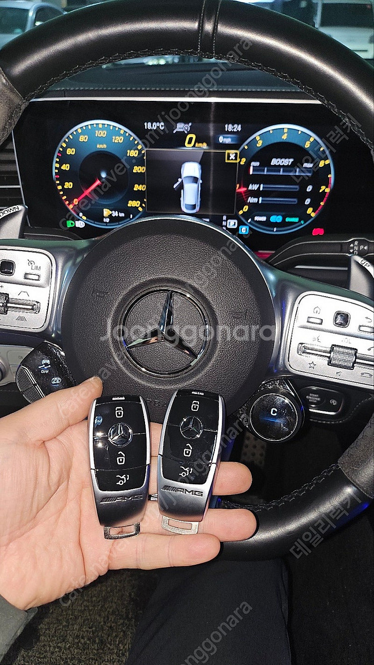 벤츠 AMG GLE 53 22년식 스마트키 올키 모든키...--4