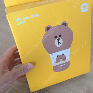 던킨 에어벌룬 램프 새상품
