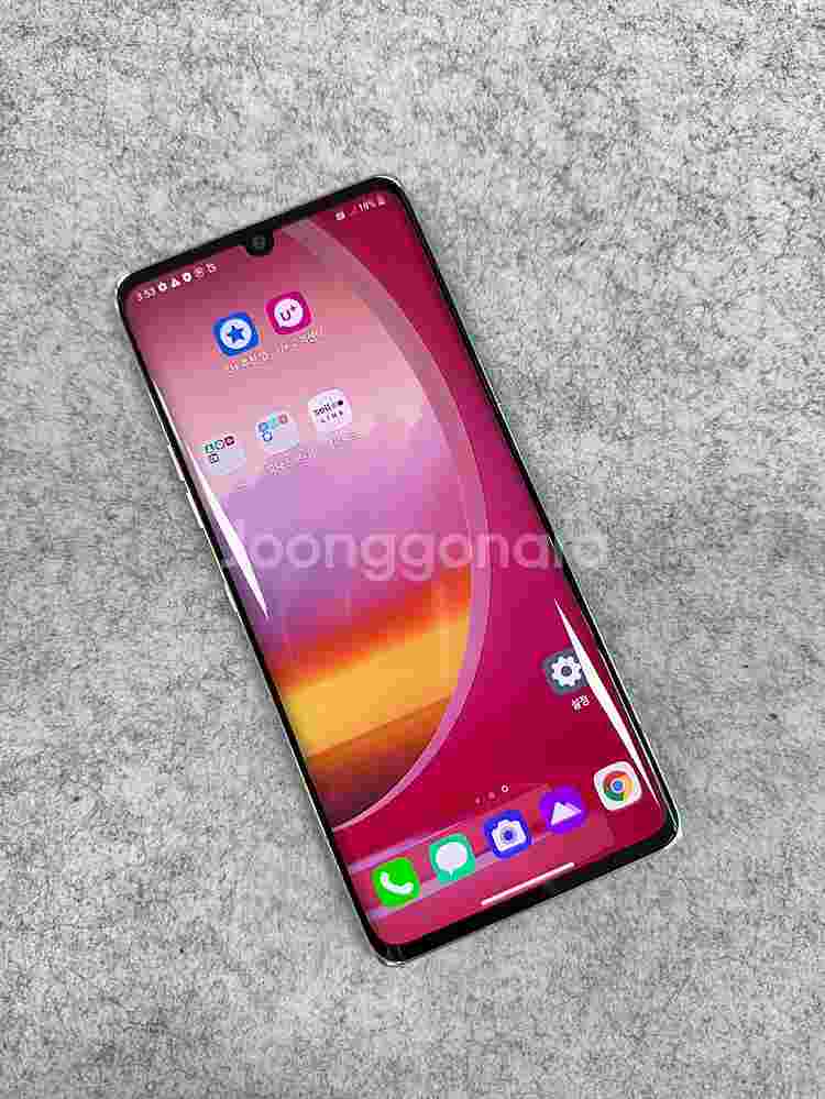 (미파손A급)LG 벨벳 화이트 128G 실사용 추천 깨...--2