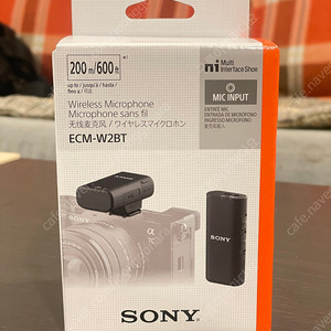 SONY ECM-W2BT 무선마이크 [미개봉]