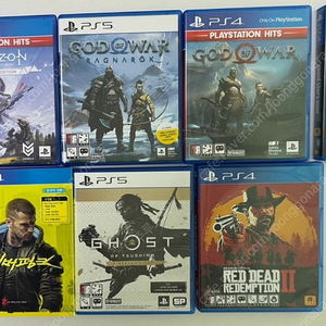 ps4,ps5 타이틀 판매합니다(갓오브워, 호라이즌, 쓰시마 등)