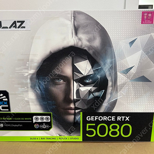 GALAZ 지포스 RTX 5080 WHITE 미개봉 새상품