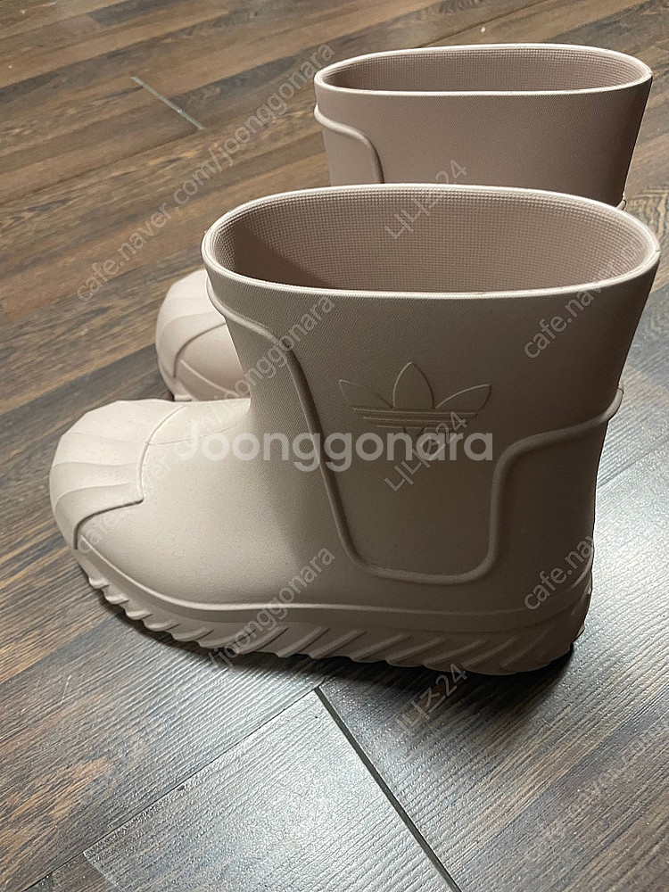 아디다스 슈퍼스타 레인부츠 판매합니다--0