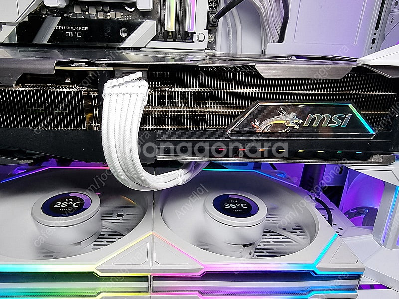 MSI RTX 5080 뱅가드 SOC 하이퍼프로져.--4