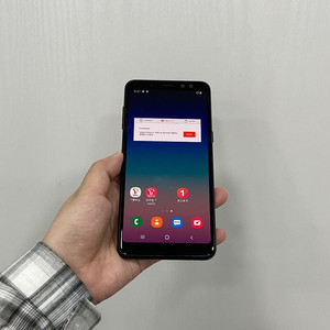 89773 갤럭시A8 블랙 32GB 부산 중고폰 팝니다 6만원