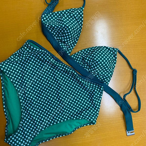 새상품_데이즈데이즈 JADE BRALETTE 초록체크 비키니 수영복 M사이즈 데데 비키니 (상하세트)