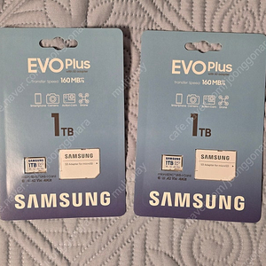 미개봉) 삼성 EVO PLUS 1TB micro SD카드 (MB-MC1T0SA/KR) 서울직거래