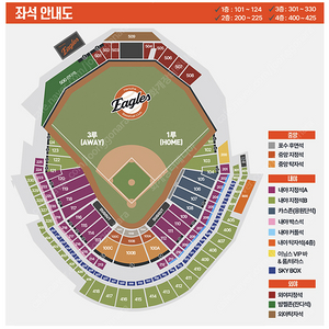 (5/23(금), 1루 최저가)한화이글스 vs 롯데자이언츠 경기 티켓 양도