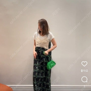 세컨케이 뷔스티에원피스+반팔티