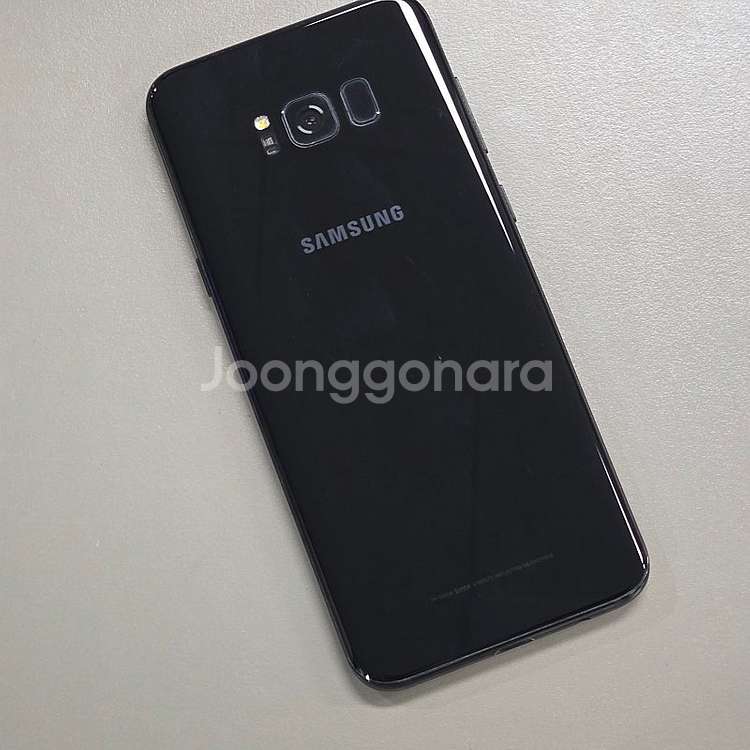 갤럭시 S8플러스 블랙 128기가 미파손 기능정상 상태...--1
