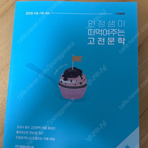 메가스터디 김민정샘 떠먹여주는 고전문학
