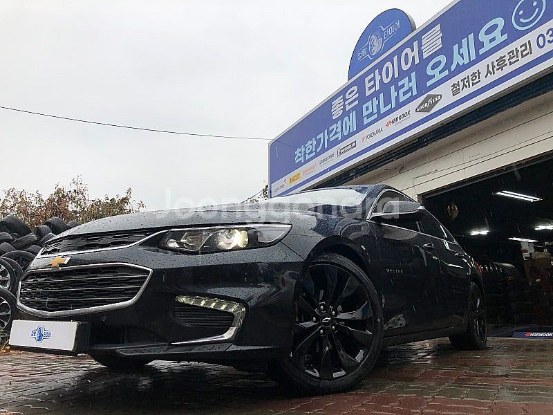 올뉴말리부 19인치 흠집없는 블랙 휠 호환차종 캡티바 ...--7