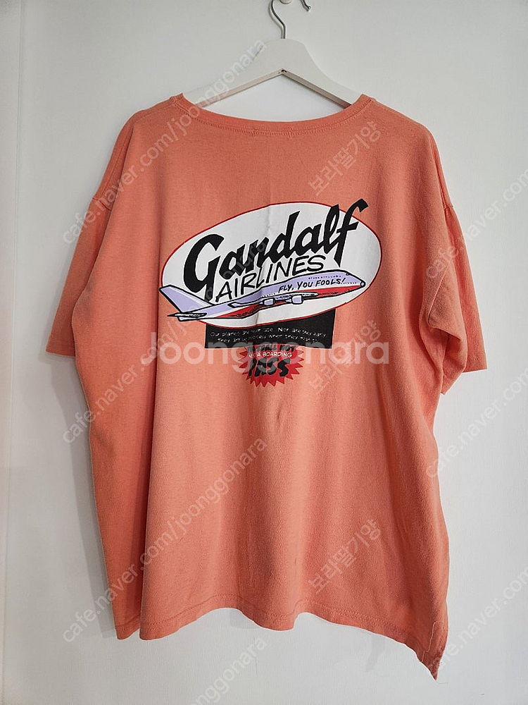 캐릭터 오버핏 티셔츠 3종 세트 프리사이즈--2