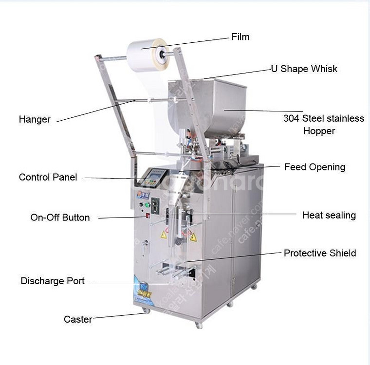 [판매] 액상용 삼면포장기 KL-8677(육수포장기/소스포장기)--0