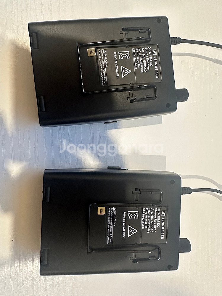 젠하이저 XSW IEM SET TWIN 무선 인이어 모...--0
