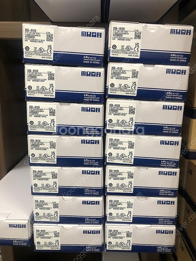 LS PLC BASE XGB-M08/12N 팝니다.--1