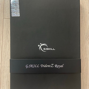 G.SKILL DDR4-3200 CL16 TRIDENT Z ROYAL 골드 패키지 (32GB(8Gx4))