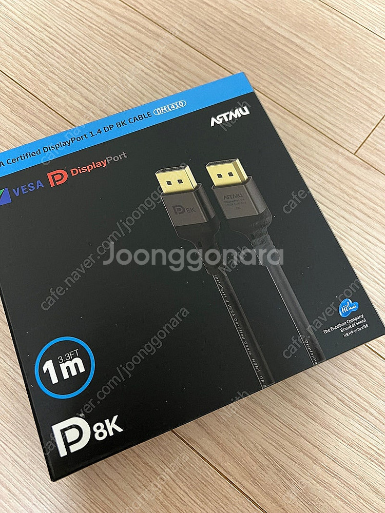 VESA 인증 DP to DP 1.4 8K Displa...--0