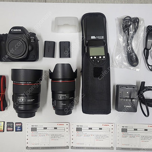 캐논 5D MARK IV, 렌즈EF 85mm 1.4L IS USM, 렌즈EF 35mm F1.4L USM II 판매합니다.