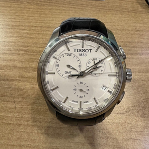 티쏘 1853 GMT 가죽 시계 판매합니다