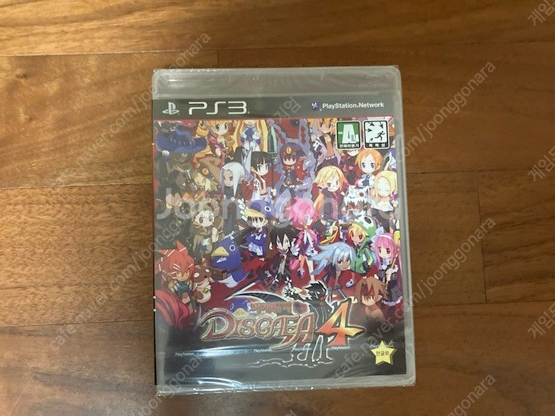 ps3 마계전기 디스가이아4 정발 밀봉신품--0