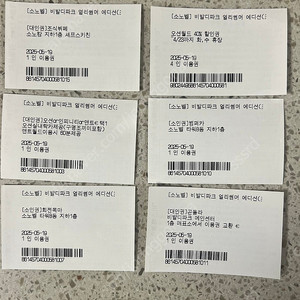 비발디파크 오션월드,곤돌라,조식,회전목마,범퍼카 쿠폰 판매