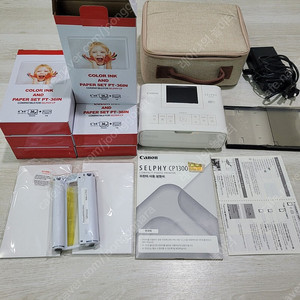 캐논 셀피 cp-1300 포토프린트 풀셋트.인하지 216장포함