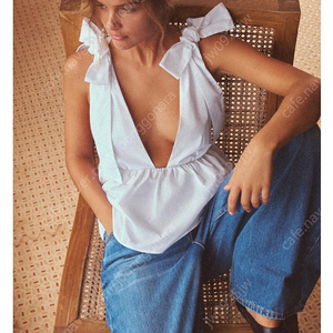 자라ㅡ리본블라우스