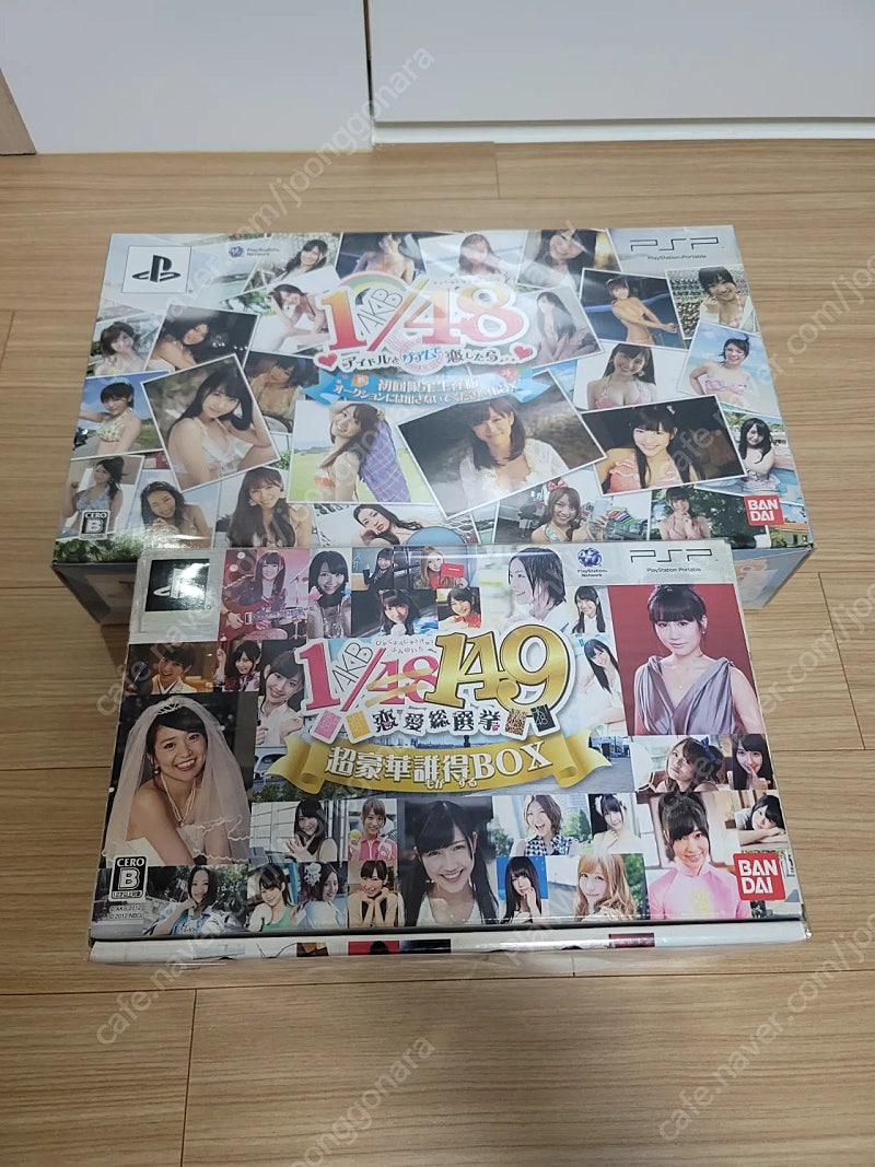 미사용)psp AKB48 1/149 한정판 2개 일괄판매