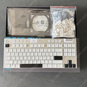 로지텍 g913tkl 무선화이트 택타일 키보드
