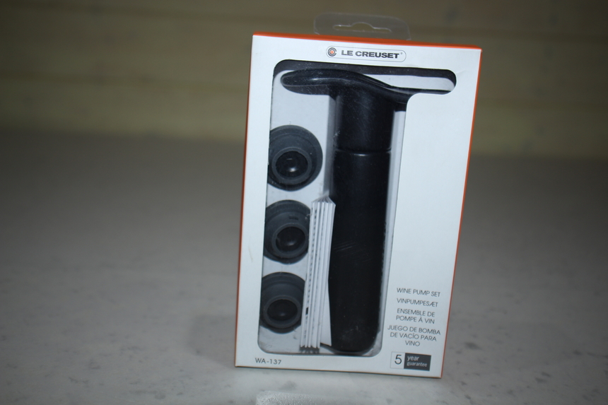 (미사용) WA-137 르쿠르제 와 인 펌프 스토퍼 와인 잔량 보관 와인병 오프너 와 인 냉장고 포도주 코르크--1