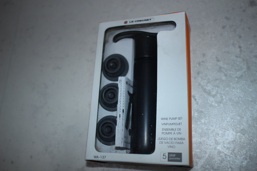 (미사용) WA-137 르쿠르제 와 인 펌프 스토퍼 와인 잔량 보관 와인병 오프너 와 인 냉장고 포도주 코르크--2
