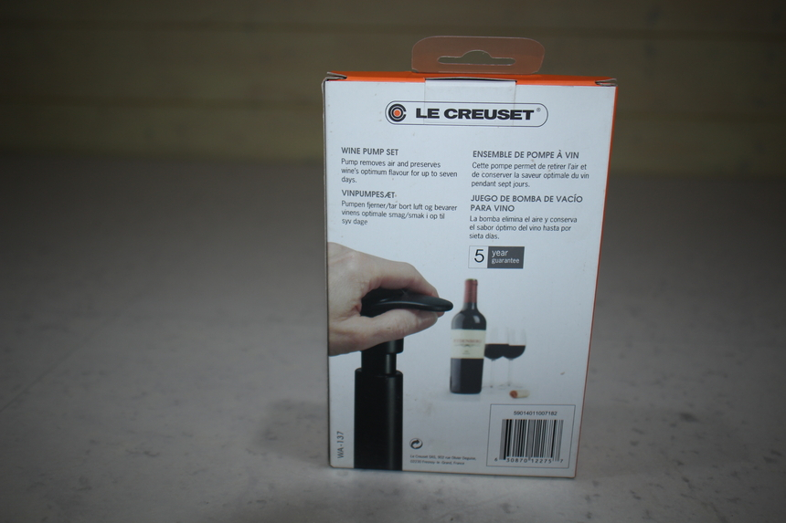 (미사용) WA-137 르쿠르제 와 인 펌프 스토퍼 와인 잔량 보관 와인병 오프너 와 인 냉장고 포도주 코르크--3