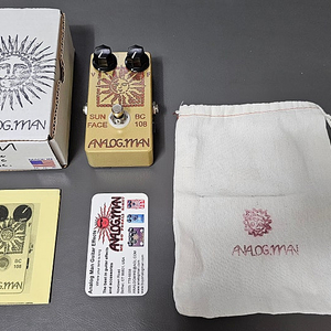 (판매) 아날로그맨 선페이스 Analogman SunFace Bc108 기타퍼즈