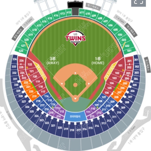 5월 18일 LG vs KT 일요일 네이비 310블럭 2연석, 4연석 양도합니다