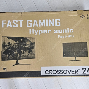 크로스오버 245G366 무결점 모니터 팝니다.(24인치 fhd, 320hz fast ips)