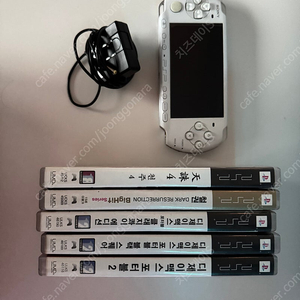 psp 3005 펄화이트 배터리새거 교환, 철권및 디맥