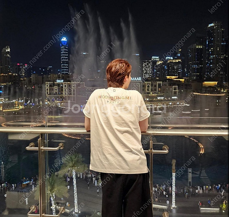 우영미 24ss 백로고 반팔 50사이즈--3