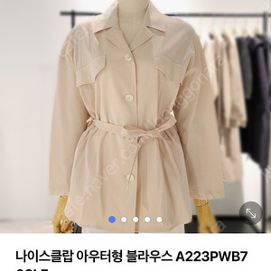 나이스클랍 블라우스 아우터