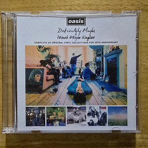 CD 음반 oasis 오아시스 - Definitely Maybe 아날로그 앨범, 싱글 UK오리지널 초판 CD-R 부틀렉 - 2CD