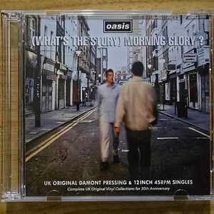 CD 음반 oasis 오아시스 - (What's The Story) Morning Glory? 아날로그 앨범, 싱글 UK오리지널 초판 CD-R 부틀렉 - 2CD