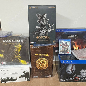 PS4 각종 게임 한정판 및 PS5 엘든링 팝니다.