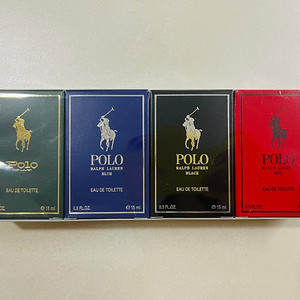 (새상품) 랄프로렌 폴로 향수 세트 4종 x 15ml