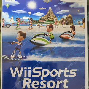 닌텐도위 wii 스포츠리조트CD 매뉴얼x