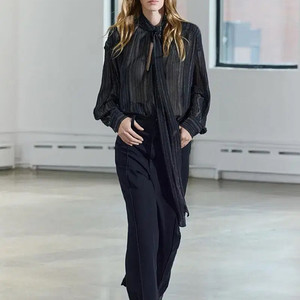 zara 자라 zw 컬렉션 리본블라우스