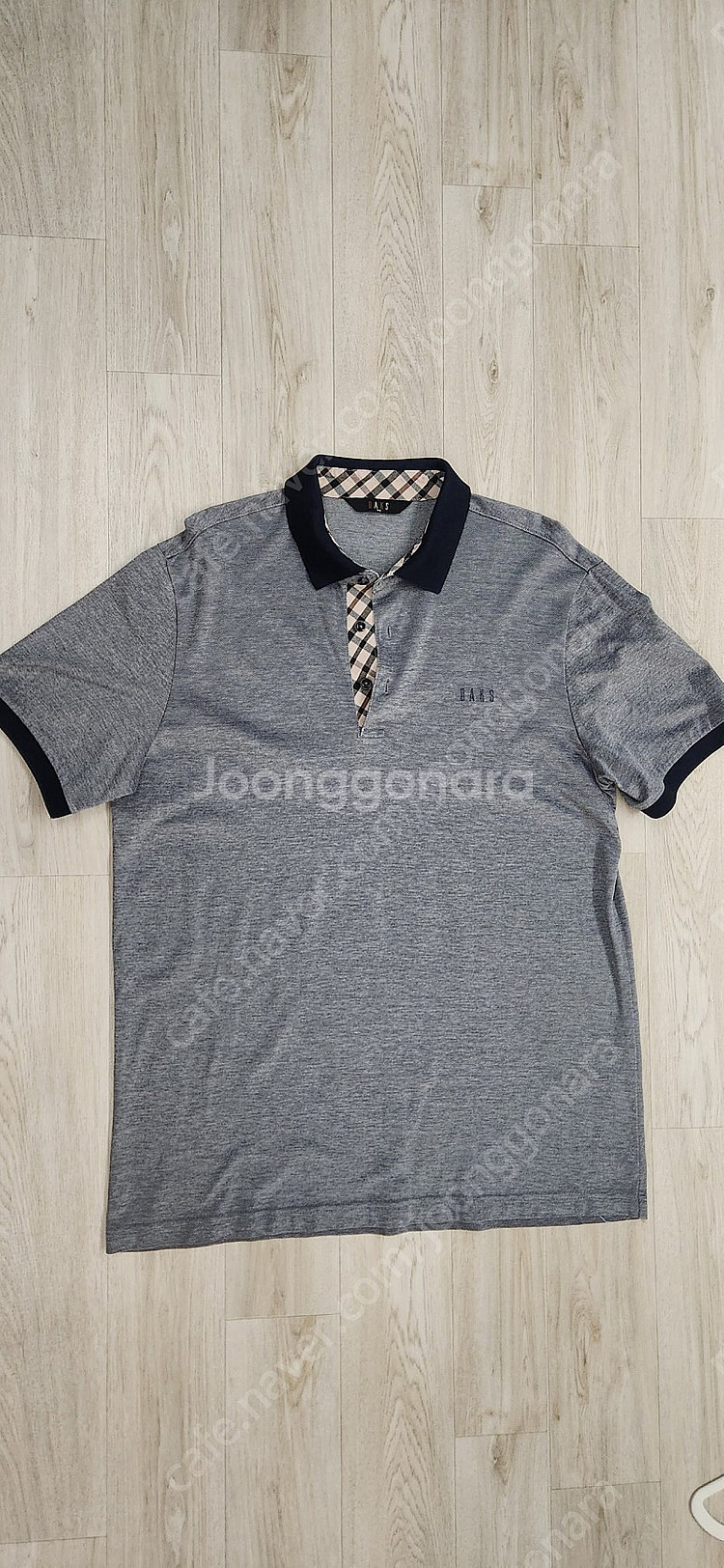 초특 29,000원> 닥스 남성 체크 카라티 100 사...--1