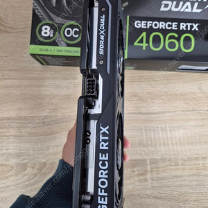 이엠텍 RTX4060 스톰X듀얼 그래픽카드 박스풀