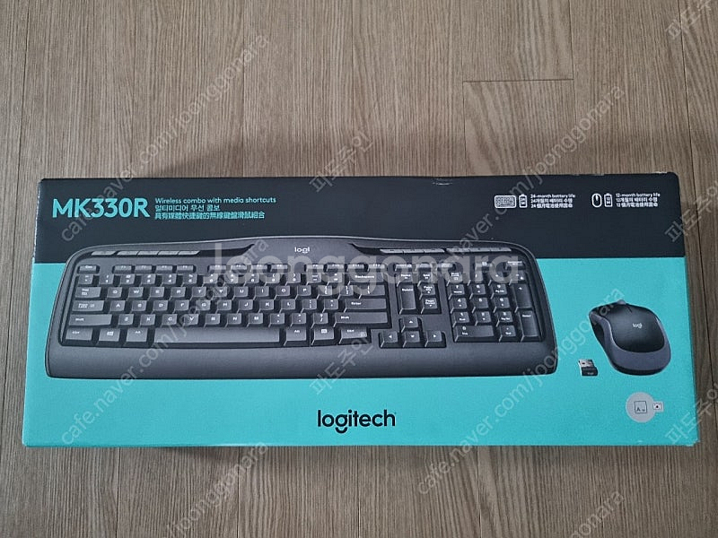 mk330r 로지텍 무선 키보드 마우스 세트 팝니다--0